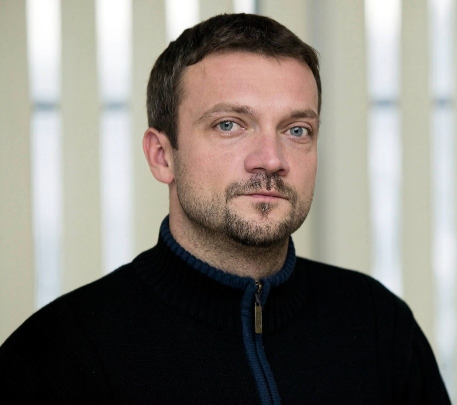 Sebastian Wątroba na planie serialu W11 (zdjęcie poglądowe) /	Łukasz Gągulski /PAP