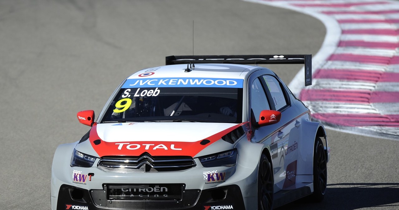 Sebastien Loeb w  Citroenie  Racing C-Elysee /AFP