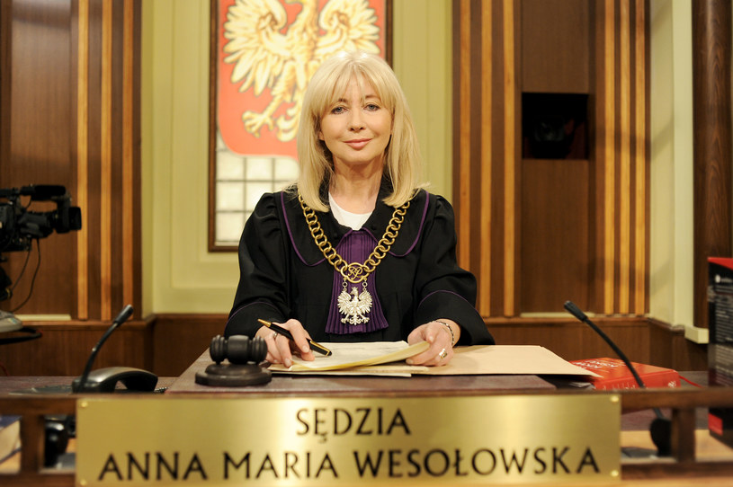"Sędzia Anna Maria Wesołowska" /Piętka Mieszko /AKPA