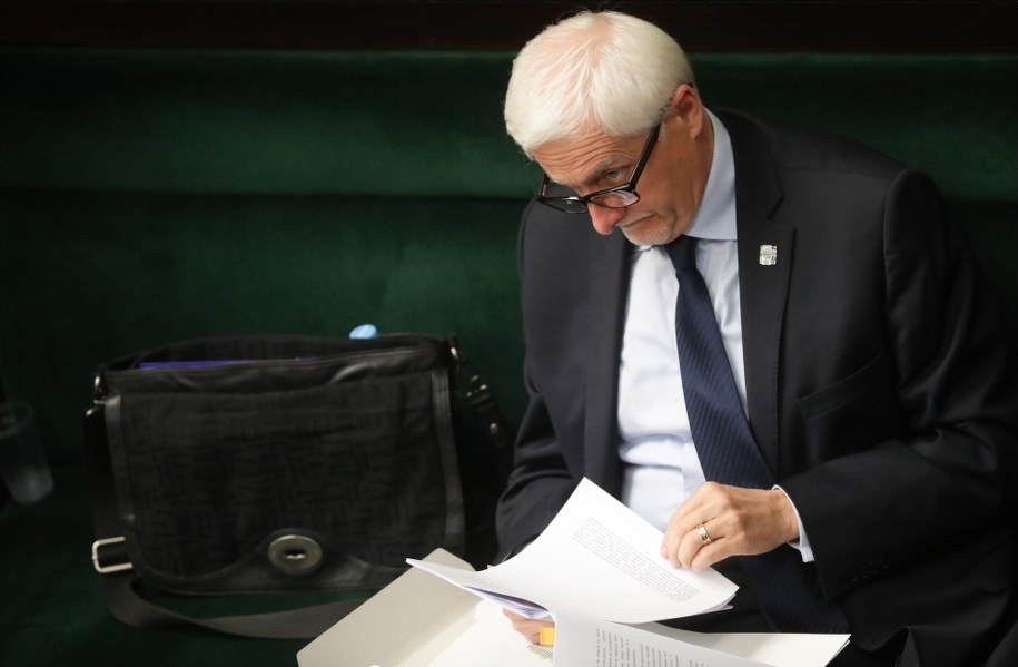 Sędzia Dariusz Zawistowski w Sejmie /Bartłomiej  Zborowski /PAP