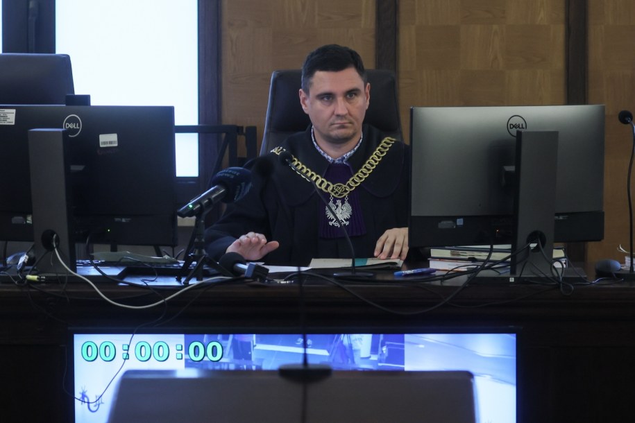 Sędzia Radosław Tukaj /	Leszek Szymański   /PAP