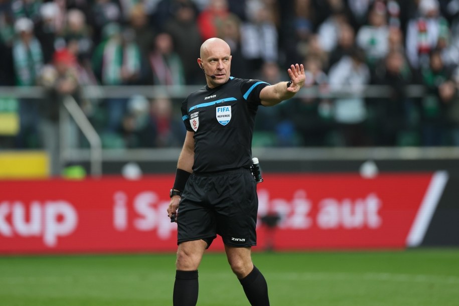 Sędzia Szymon Marciniak /Leszek Szymański /PAP