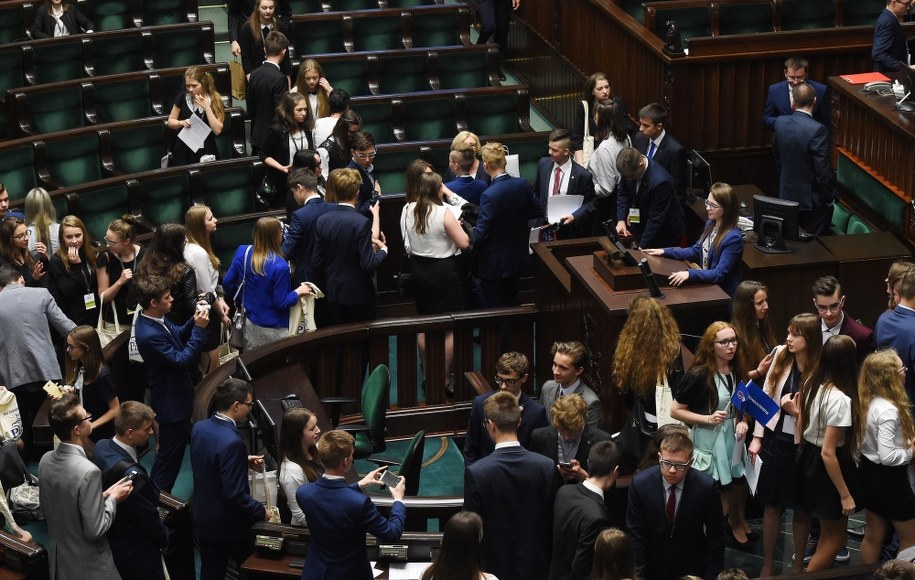 Sejm Dzieci i Młodzieży na zdj. z 2017 roku /Radek Pietruszka /PAP