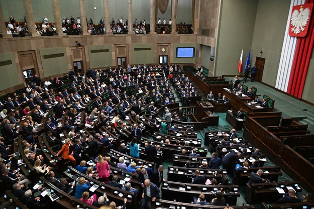 Sejm na zdjęciu ilustracyjnym / 	Radek Pietruszka   /PAP