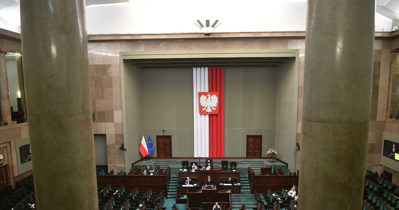 Sejm odrzucił wszystkie 65 poprawek Senatu do budżetu na 2022 r. /Radek Pietruszka /PAP