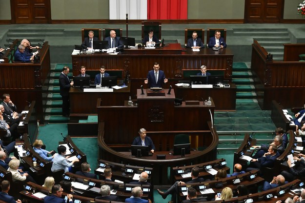 Sejm odrzucił wszystkie kluczowe poprawki Senatu do noweli ustawy o SN /Piotr Nowak /PAP