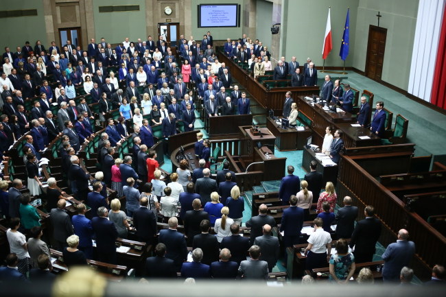 Sejm przez aklamację przyjął uchwałę w sprawie uczczenia 60. rocznicy Poznańskiego Czerwca 1956 /Łukasz Szymański /PAP