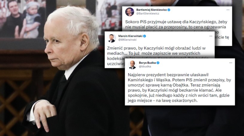 Sejm przyjął nowe przepisy. Opozycja: Zmieniają prawo dla Kaczyńskiego