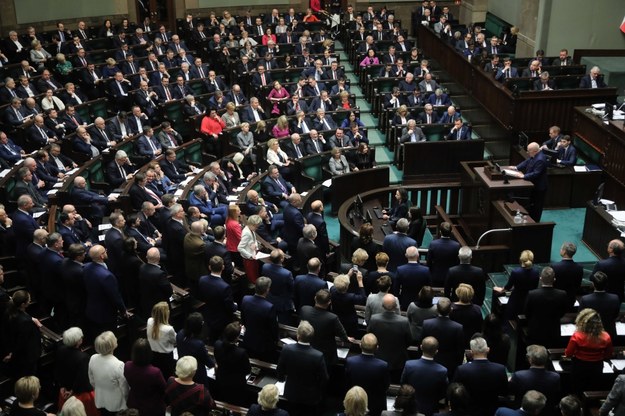 Sejm przyjął ustawę o ustroju sędziów /	Wojciech Olkuśnik /PAP