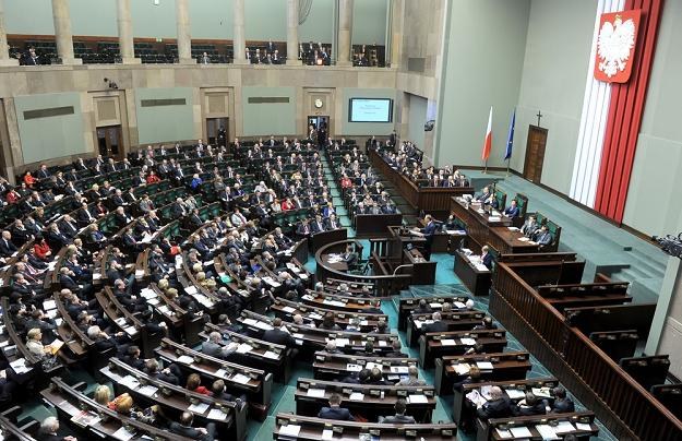 Sejm uchwalił budżet na 2012 rok. Fot. JAN BIELECKI /Agencja SE/East News