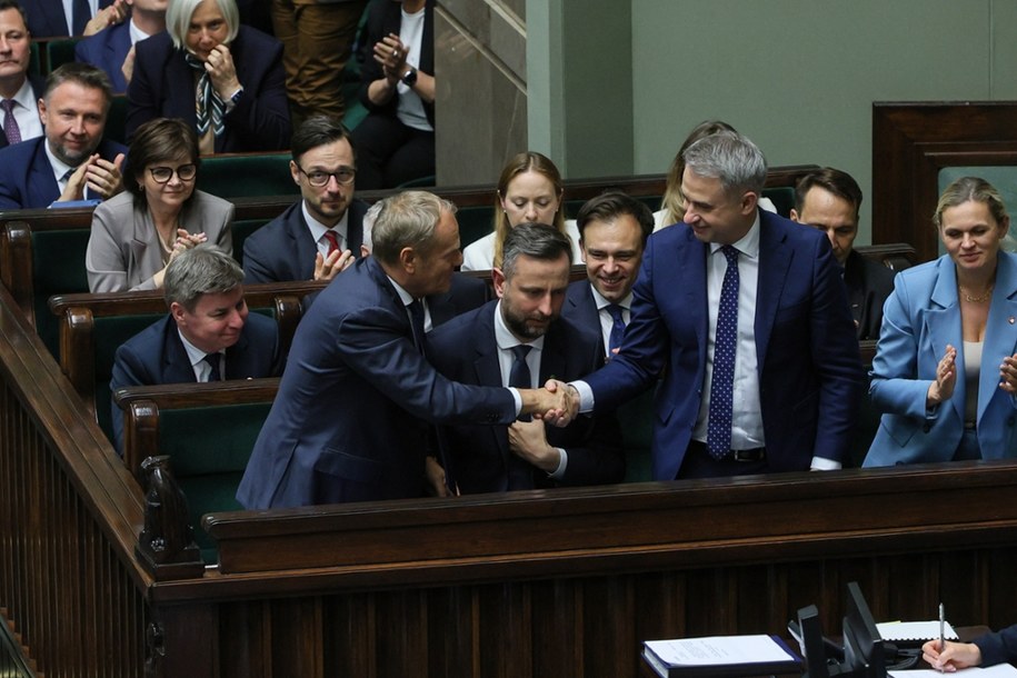 Sejm udzielił wotum zaufania rządowi Donalda Tuska /Rafał Guz /PAP