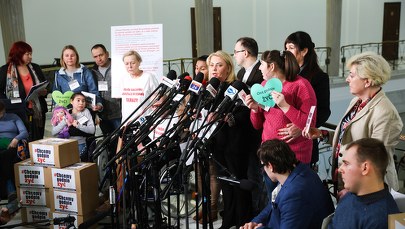 Sejm. Wznowiony protest opiekunów osób niepełnosprawnych
