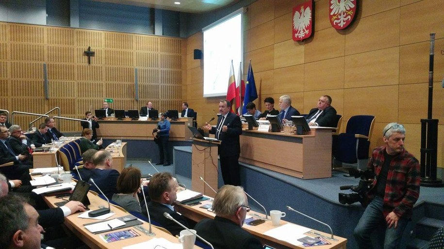 Sejmik Małopolski /Przemek Błaszczyk /RMF MAXX