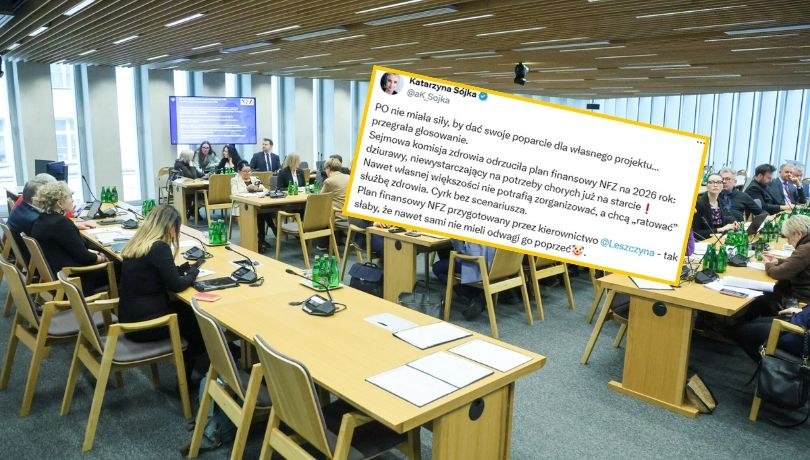 Sejmowa Komisja Zdrowia odrzuciła projekt finansowania NFZ / WOJCIECH OLKUSNIK  /East News