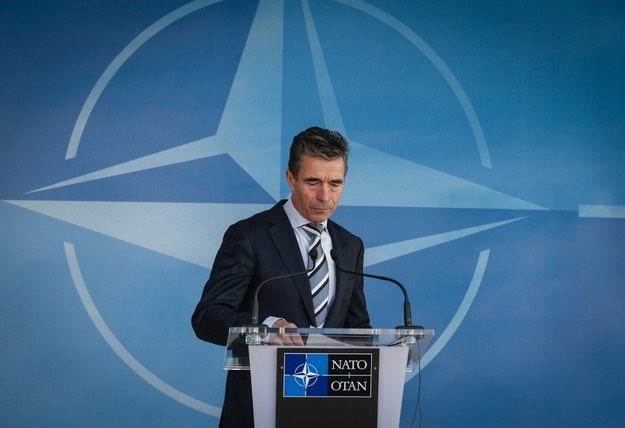 Sekretarz Generalny NATO Anders Fogh Rasmussen /JULIEN WARNAND/PAP/EPA /PAP/EPA