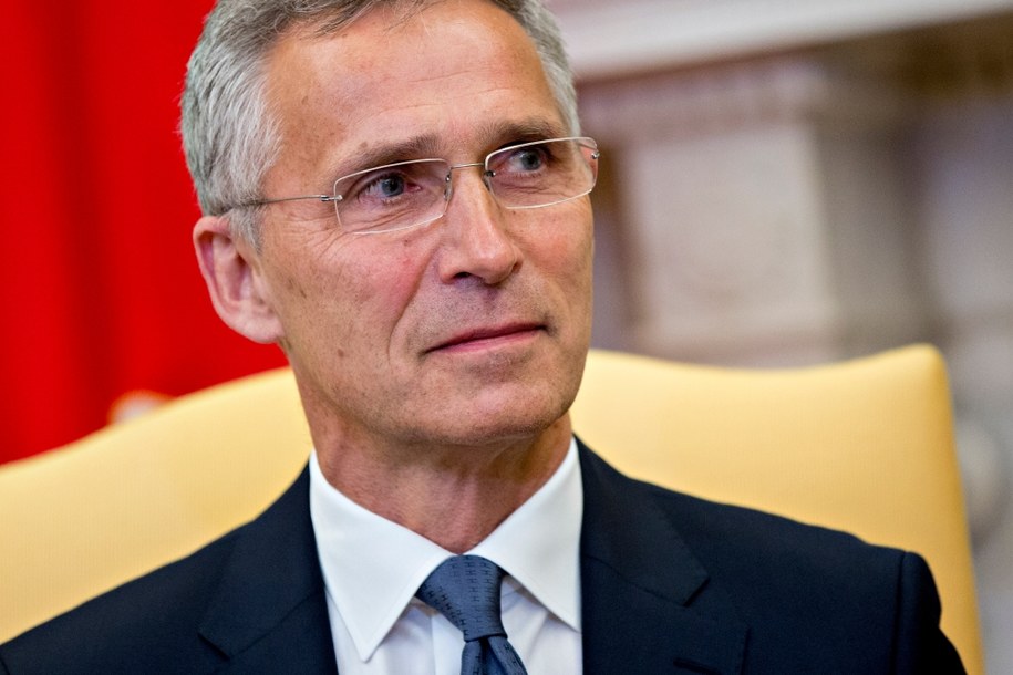 Sekretarz generalny NATO Jens Stoltenberg /Andrew Harrer / POOL /PAP/EPA