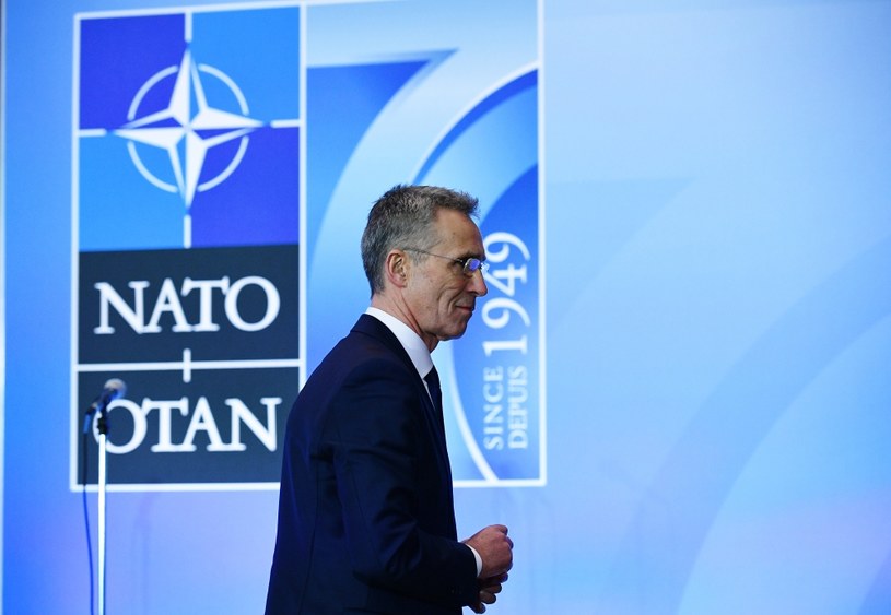Sekretarz generalny NATO Jens Stoltenberg /MANDEL NGAN /AFP