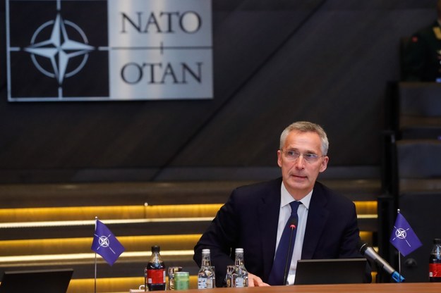 Sekretarz generalny NATO Jens Stoltenberg /STEPHANIE LECOCQ  /PAP/EPA