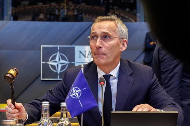 Sekretarz Generalny NATO Jens Stoltenberg /OLIVIER MATTHYS    /PAP/EPA