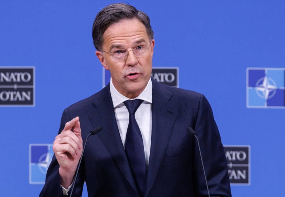 Sekretarz generalny NATO Mark Rutte w czwartek przyjedzie do Polski (zdjęcie poglądowe) /OLIVIER MATTHYS    /PAP/EPA