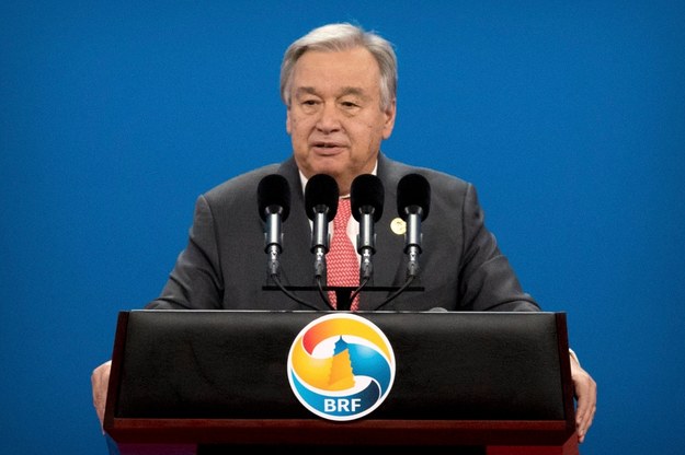 Sekretarz Generalny ONZ Antonio Guterres /MARK SCHIEFELBEIN / POOL /PAP/EPA