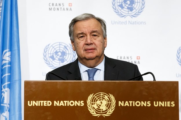 Sekretarz generalny ONZ Antonio Guterres /SALVATORE DI NOLFI /PAP/EPA