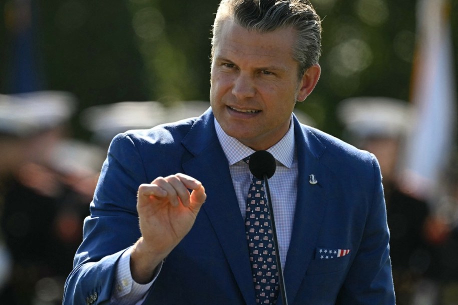Sekretarz obrony Pete Hegseth /JIM WATSON/AFP/East News /East News