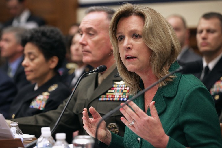 Sekretarz Sił Powietrznych USA Deborah James /CHIP SOMODEVILLA / GETTY IMAGES NORTH AMERICA / AFP /AFP
