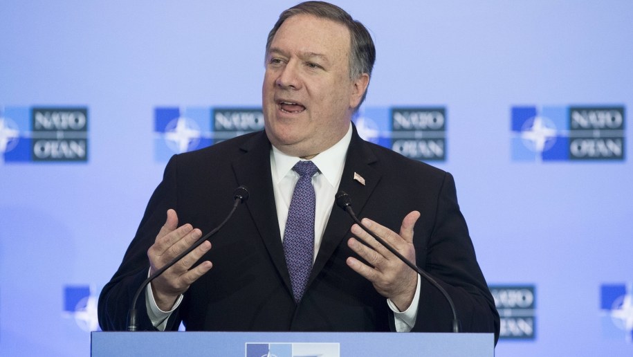 Sekretarz Stanu Mike Pompeo /MICHAEL REYNOLDS    /PAP/EPA