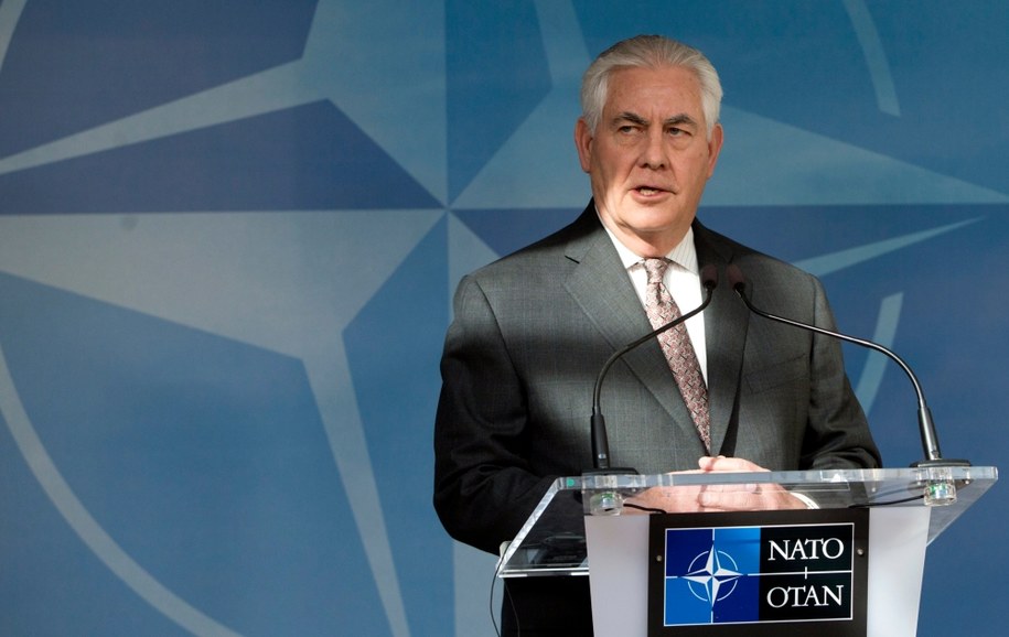 Sekretarz stanu Rex Tillerson /VIRGINIA MAYO / POOL /PAP/EPA