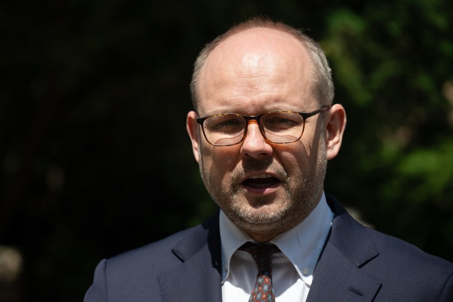 Sekretarz stanu, szef Biura Polityki Międzynarodowej KPRP Marcin Przydacz. /	Jakub Kaczmarczyk   /PAP
