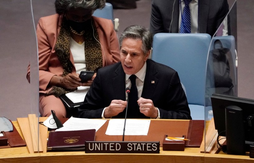 Sekretarz stanu USA Antony Blinken /AFP