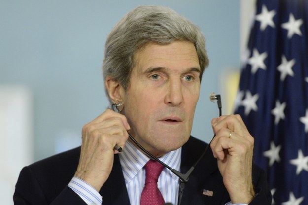 Sekretarz stanu USA John Kerry /MICHAEL REYNOLDS    /PAP/EPA