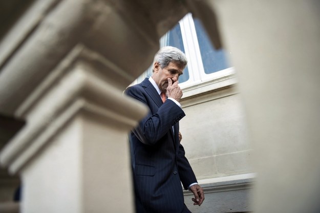 Sekretarz stanu USA John Kerry /BRENDAN SMIALOWSKI/POOL /PAP/EPA