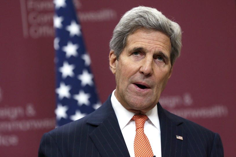 Sekretarz stanu USA John Kerry /AFP
