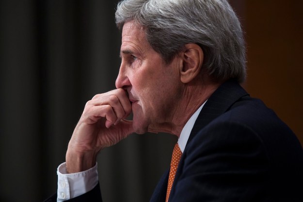 Sekretarz stanu USA John Kerry /JIM LO SCALZO /PAP/EPA
