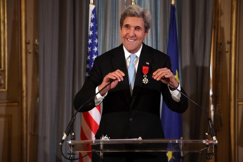 Sekretarz stanu USA John Kerry /THIBAULT CAMUS /AFP
