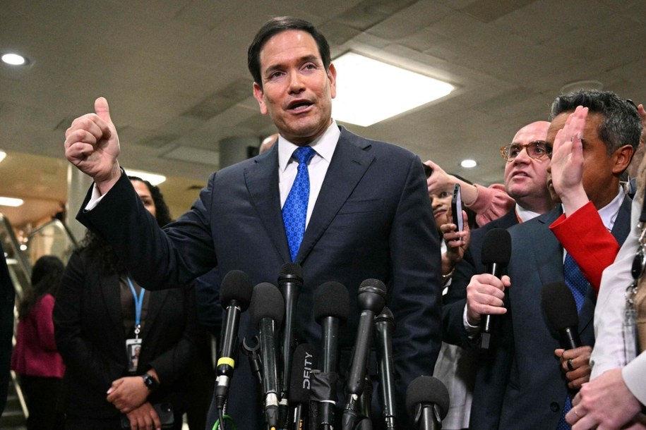 Sekretarz stanu USA Marco Rubio /JIM WATSON/AFP /East News