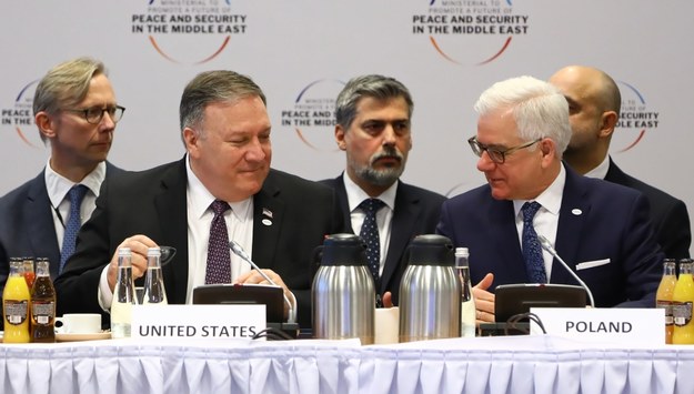 Sekretarz stanu USA Mike Pompeo i szef polskiego MSZ Jacek Czaputowicz /Rafał Guz /PAP