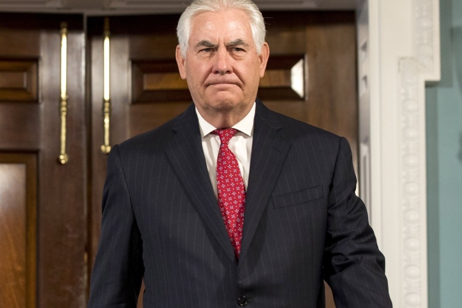 Sekretarz stanu USA Rex Tillerson /JIM LO SCALZO /PAP/EPA