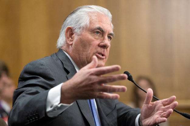 Sekretarz stanu USA Rex Tillerson /MICHAEL REYNOLDS    /PAP/EPA