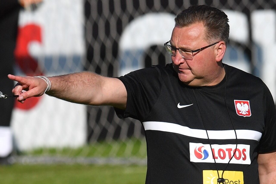 Selekcjoner Czesław Michniewicz /Radek Pietruszka /PAP