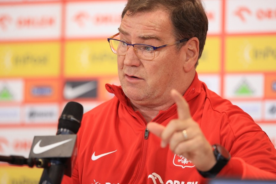 Selekcjoner piłkarskiej reprezentacji Polski Jan Urban. /Jarek Praszkiewicz /PAP