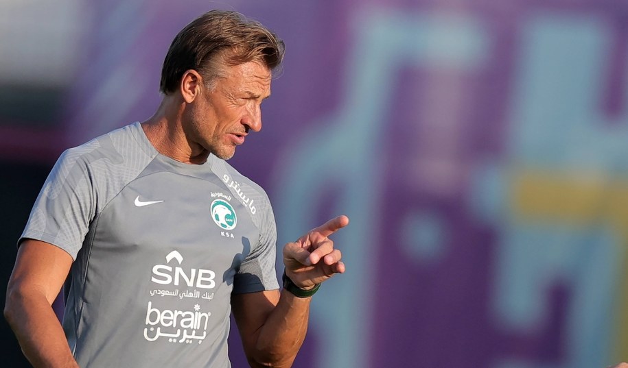Selekcjoner reprezentacji Arabii Saudyjskiej Herve Renard /Friedemann Vogel /PAP/EPA