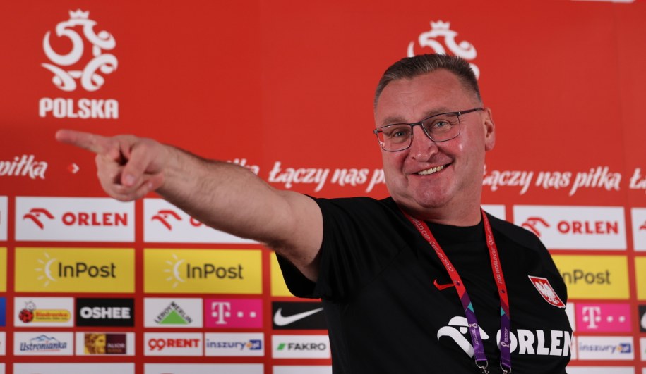 Selekcjoner reprezentacji Polski Czesław Michniewicz /	TOLGA BOZOGLU /PAP/EPA