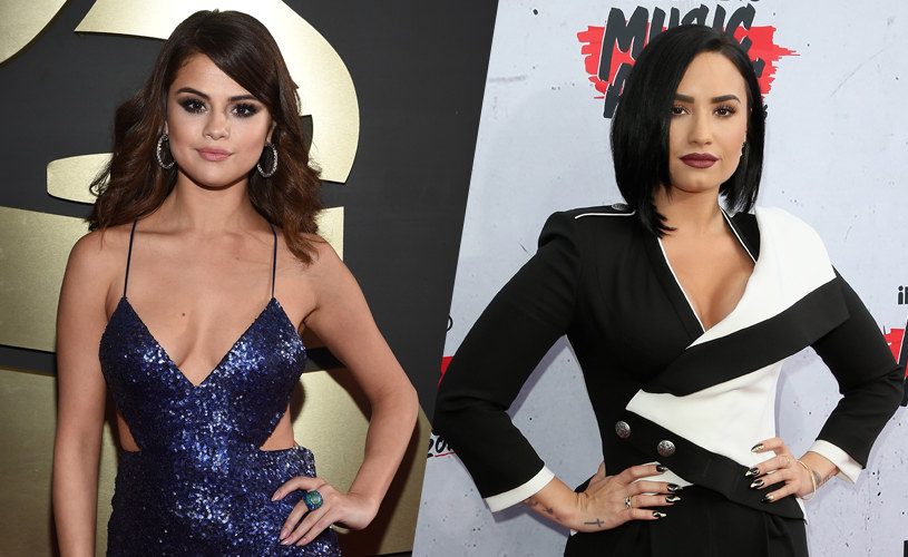 Selena Gomez i Demi Lovato przez wielu uznawane są za najseksowniejsze wokaliskti na świecie. Co wyszłoby z połączenia ich twarzy? /Larry Busacca/Frederick M. Brown /Getty Images