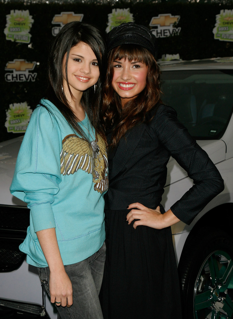 Selena Gomez i Demi Lovato w 2008 roku /Mark Davis /Getty Images