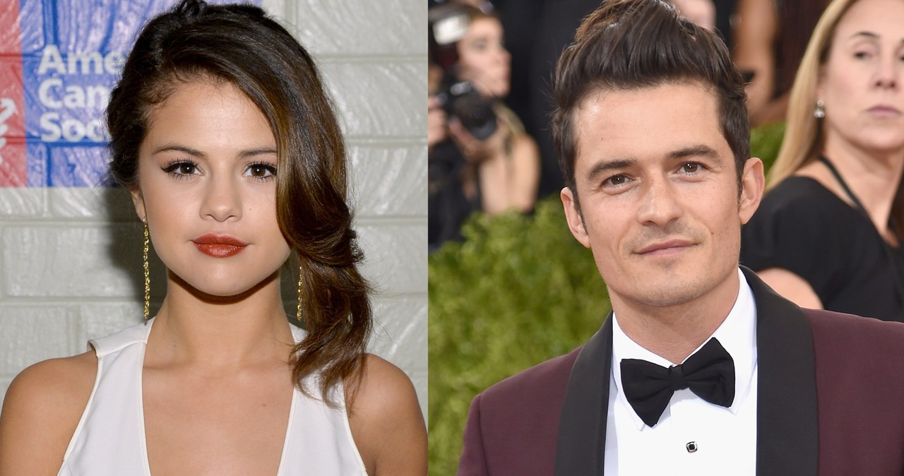 Selena Gomez i Orlando Bloom /Michael Buckner, Dimitrios Kambouris /Getty Images