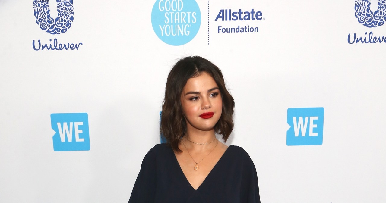 Selena Gomez na jednej z imprez branżowych /Tommaso Boddi /Getty Images