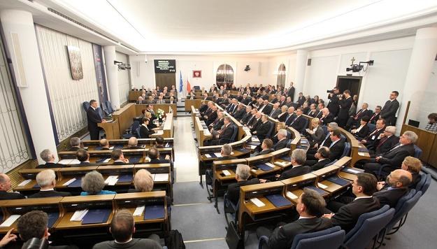 Senat RP zajmie się ustawą o rtv. Fot. Stefan Maszewski /Reporter